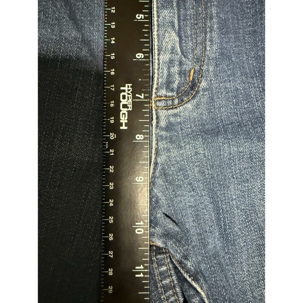 Vtg Y2K LRL Lauren Jeans Co Ralph Lauren Denim Shorts Womens 12 Blue - Picture 6 of 8